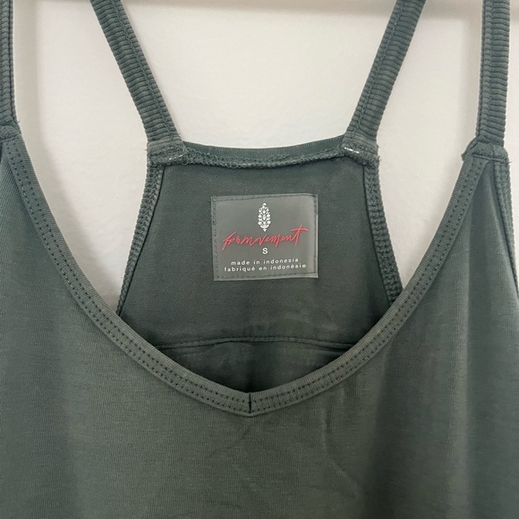 Free People Hot Shot Onesie: Lush Pine🌲 - Picture 3 of 7